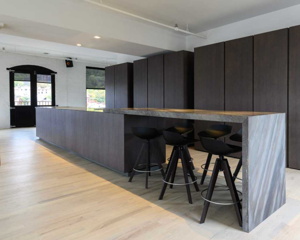 Modern Kitchen remodel in a historic loft in Cincinnati Modern Kitchen remodel in a historic loft in Cincinnati