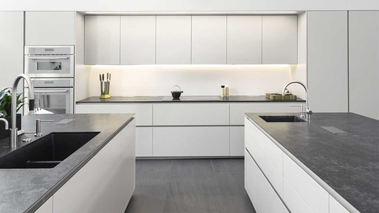 Award winning NOLI modern kitchen design, white cabinets Award winning NOLI modern kitchen design, white cabinets